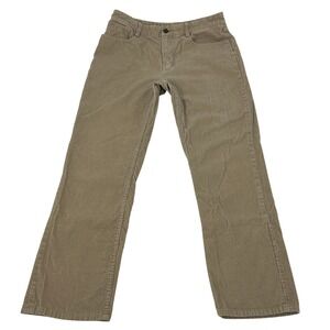 Vineyard Vines 5 Pocket Corduroy Pants Mens 33x30 (Act 31x28) Beige Straight Leg